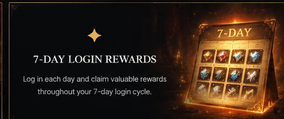 7-DAY LOGIN REWARDS